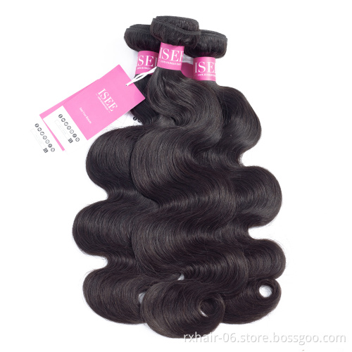 Cuticle Aligned Cheap Raw Mink Brazilian Human Hair Bundles,Bouncy Body Wave Tangle Free No Shedding Hair